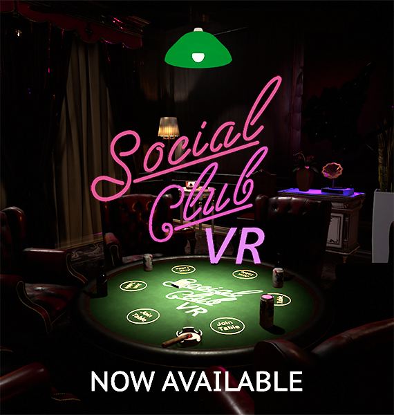 SocialClubVR's tweet photo. Make sure to get your copy of Social Cub VR : Casino Nights!  It's available now, with a limited time launch discount. You'll find it on @steam_games and @oculus .   

https://t.co/X11eHsIzP0 …

https://t.co/T5nQClee27 …

#Social #VR #Oculus #Vive #Release #Casino https://t.co/zgBxmoWq2p