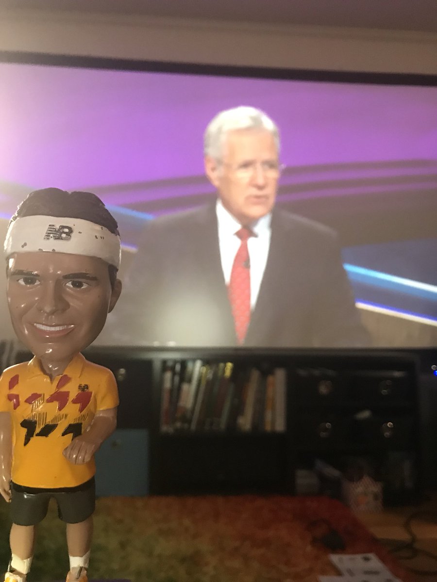 BobbleheadMilos's tweet photo. Bobbleheads can take selfies too! @Jeopardy #NationalSelfieDay #TeamMilos #jeopardy https://t.co/usoDtRLTxM