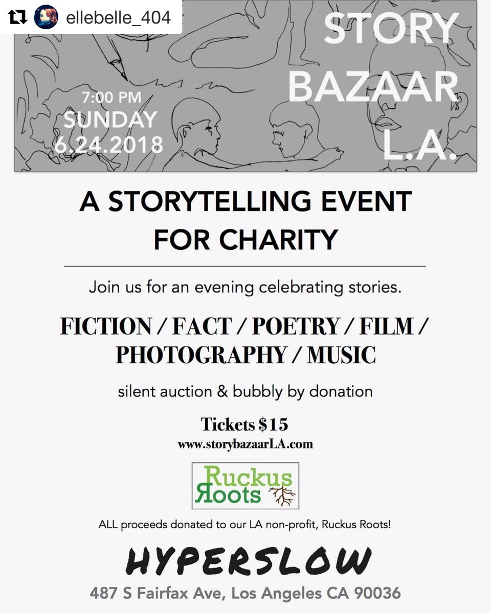 For a good cause!
-
-
#charity #goodcauses #storytelling #wcc #womencreatingchange #hyperslow #hollywood