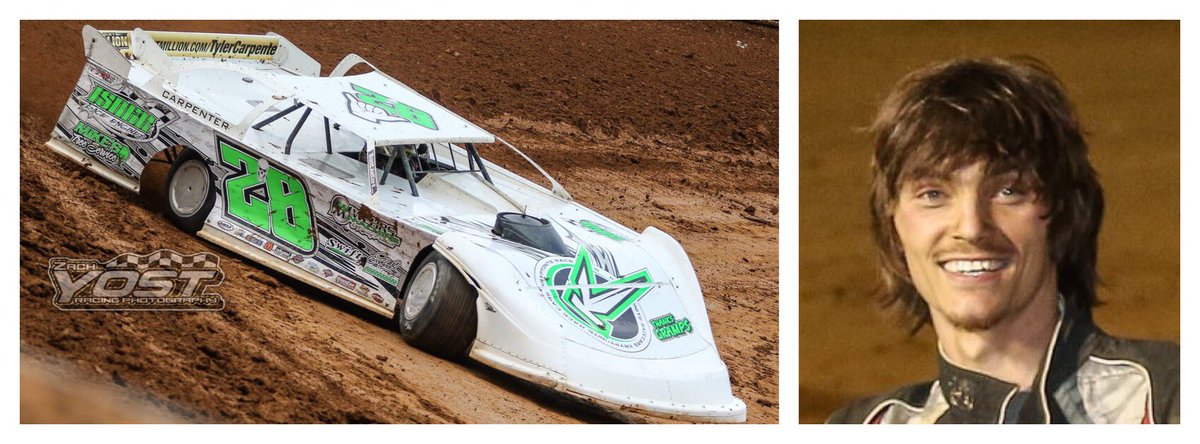 PRNAtTheTrack's tweet photo. Hear Parkerburg, WV’s Tyler Carpenter @SoNationals winner @lc_speedway &amp; @RichmondRwayKY on our show at https://t.co/fI4KotRLHw, broadcast radio stations, the free PRN app &amp; iTunes 📷 @zyost11 https://t.co/8M25nM9hnF