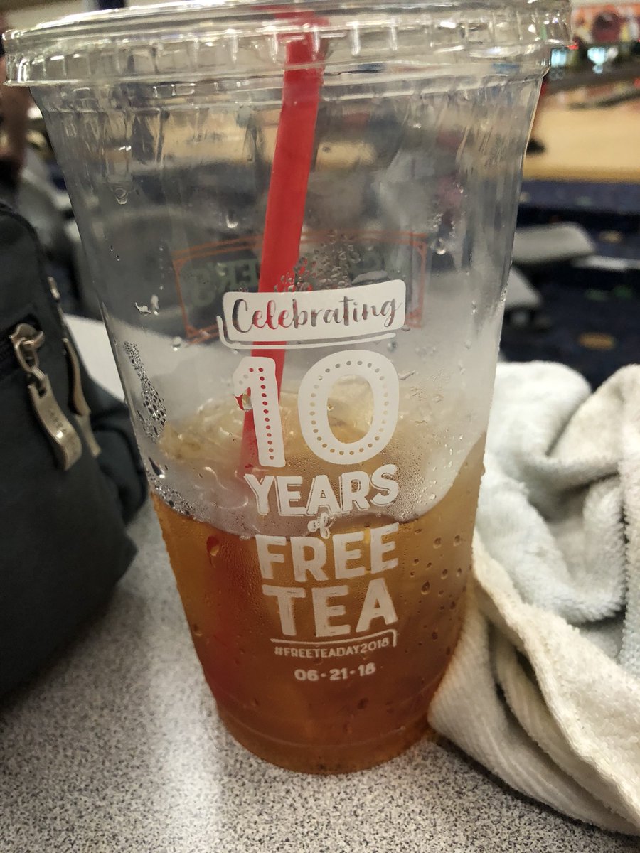 #CheersTo10Years #FreeTeaDay2018  #mcalistersdeli