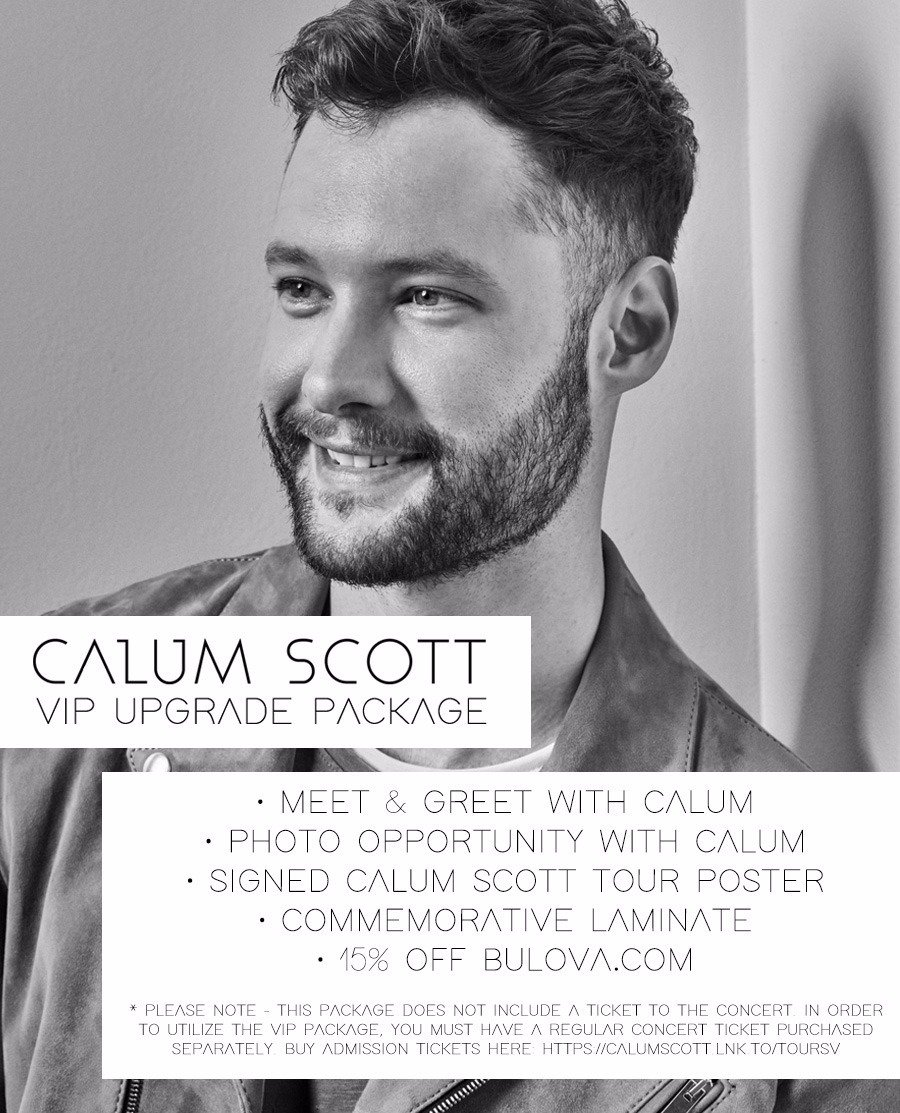 Calum Scott On Twitter Literally Counting Down Until The Ptxofficial Tour I Just Added Vip Upgrades Which Means You Can Meet Little Old Me And We Can Have Selfies Cuddles