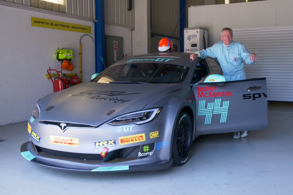 tiff_tv's tweet photo. Up at 4am, seen the sunrise, flown to Barcelona, tested the Tesla race car for @Lovecars and now downing a Remy Martin at 2am ... feels like itโs been the longest day!! https://t.co/jL4QFJqAmQ