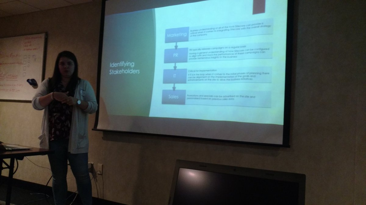 bill_cacy's tweet photo. Thank you @TaylourS_SC for presenting at #sugcle tonight. It was a great presentation!! https://t.co/ODjvLrIlXC