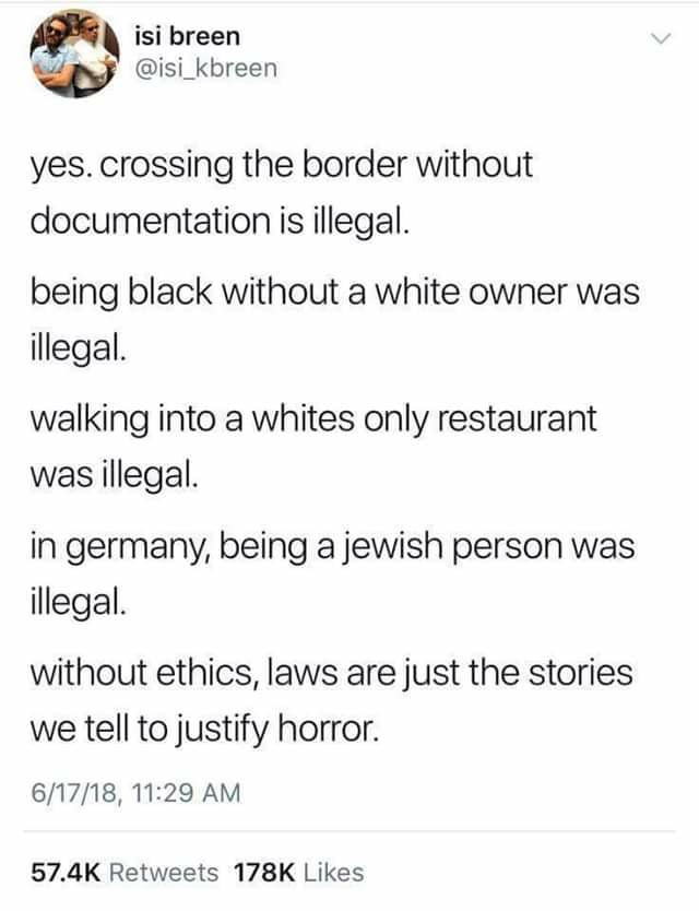 Tree_Spirit's tweet image. So @TomiLahren you support Slavery and Nazism too eh?Thats really sound logic you got there.