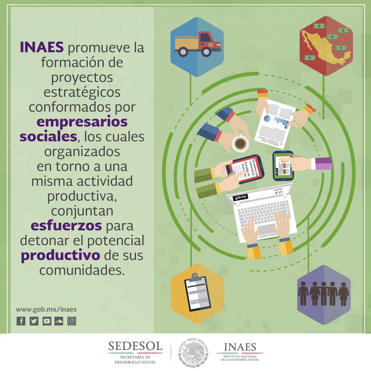 INAESMx's tweet photo. Para que #NoSeTeOlvide aquí te recordamos la función principal del #INAES. 🤓 https://t.co/ICWbj4vK6k