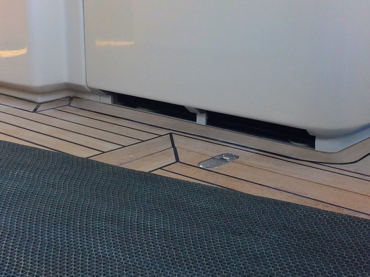 Custom marine subwoofer for a yacht featuring four 8-inch down-firing aluminum marine-duty woofers in a vented aluminum enclosure. James Loudspeaker engineers custom solutions every day. Can we build something for you?