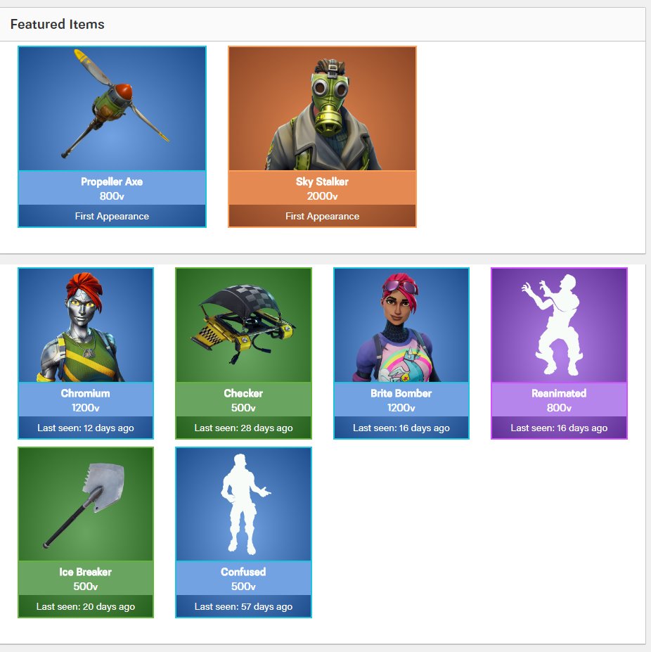 Sky Stalker! (#Fortnite Item Shop - June 21, 2018) stormshield.one/pvp/sales