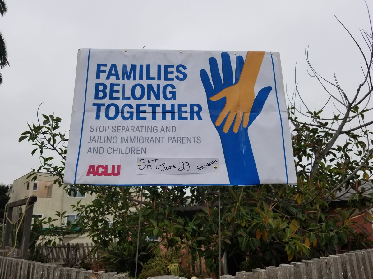 TheeWolfthing's tweet photo. Saturday San Diego. We march!
#MarchForTruth
#March4Democracy
#WhereAreTheChildren ???
#FamiliesBelongTogether
#FamilyReunificationNow
#MarzoParaFamilias
#OB1502
#OceanBeach
@obchronic
#ResistanceUnited ✊✊✊ https://t.co/sTw6ZUbVHl