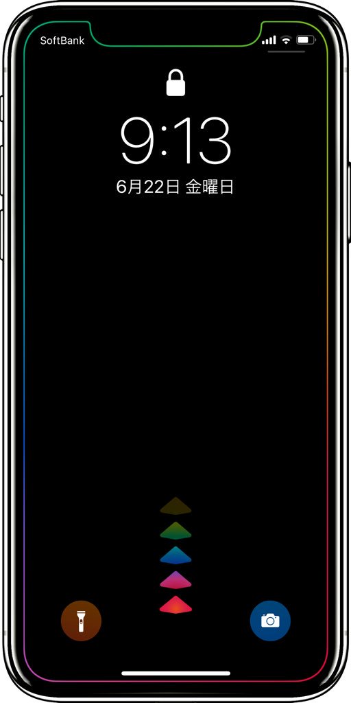 טוויטר Hide Mysterious Iphone Wallpaper 不思議なiphone壁紙 בטוויטר Added Lock Screen Wallpapers With Gesture Gimmick To Framing Iphone X Colored Dock Buttons It Looks Moving By Waking Up Iphone Xの画面を縁取るカラードック ボタン壁紙に