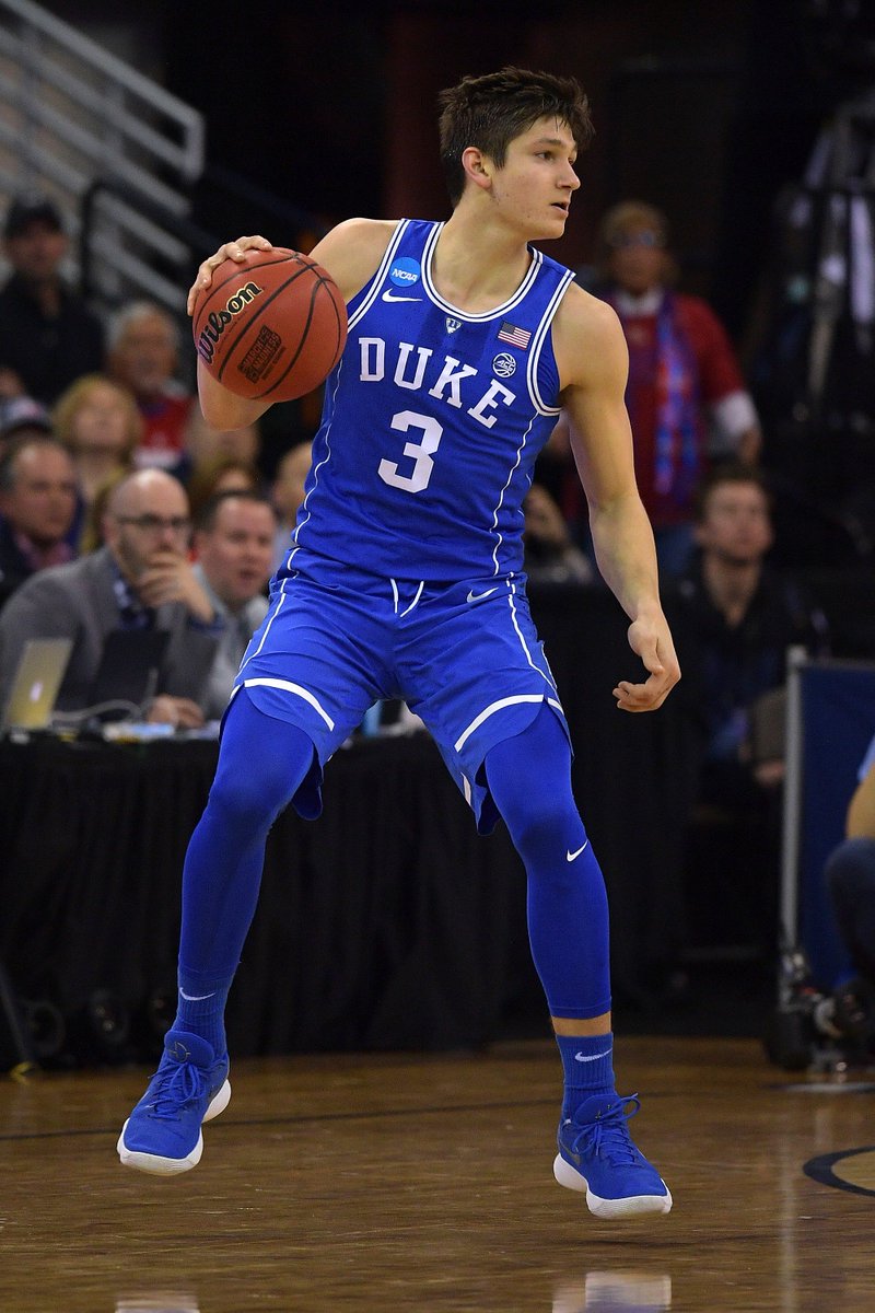 SLAMonline's tweet photo. Grayson Allen to the Jazz with the No. 2⃣1⃣ pick!

How big of an impact will he have as a rookie in Salt Lake City? https://t.co/Do2AzsdNcO