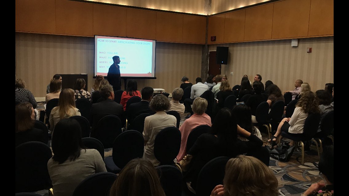 Honored to lead another packed session @MBACSEA #2018 in #miami #CSEA #NetworkLikeARockstar #speaker