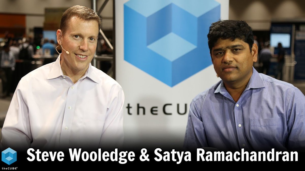 theCUBE's tweet photo. Steve Wooledge, Arcadia Data &amp; Satya Ramachandran, Neustar
on theCUBE from DataWorks Summit 2018
@swooledge @arcadiadata @satyar73 @Neustar @DataWorksSummit @hortonworks
https://t.co/cDYyME1a1Y
#ArcadiaData #Neustar #Hortonworks #DWS18 #theCUBE 
 https://t.co/u4FokYEPux