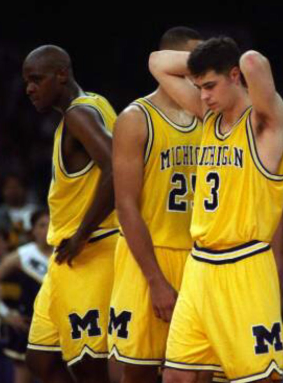picture Rob Pelinka Michigan Fab Five circle lakers gm rob pelinka