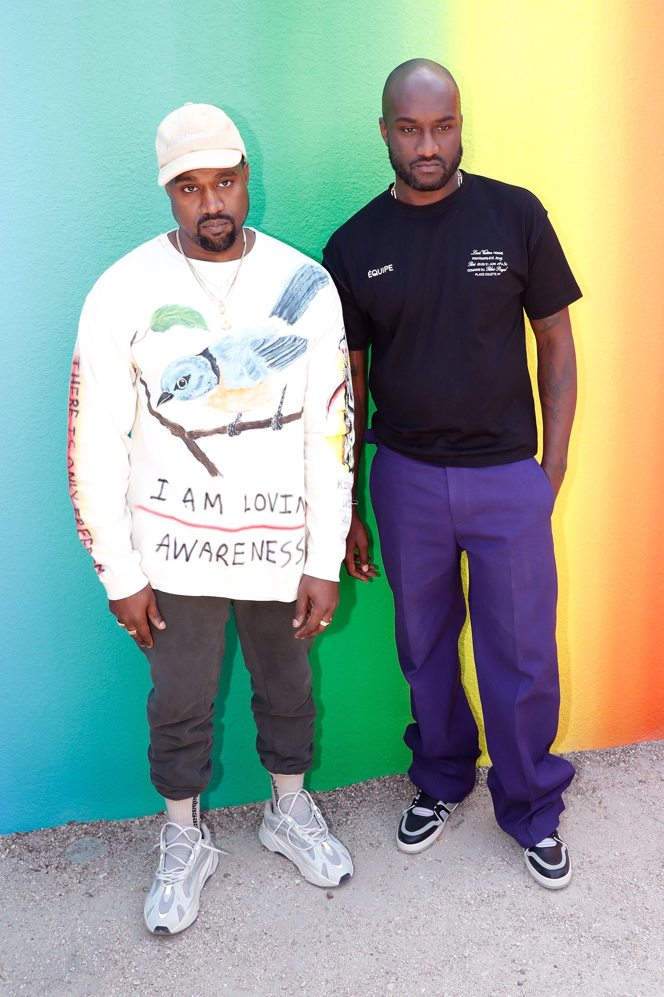 Kanye West's muse designer Virgil Abloh debuts at Paris Fashion Week