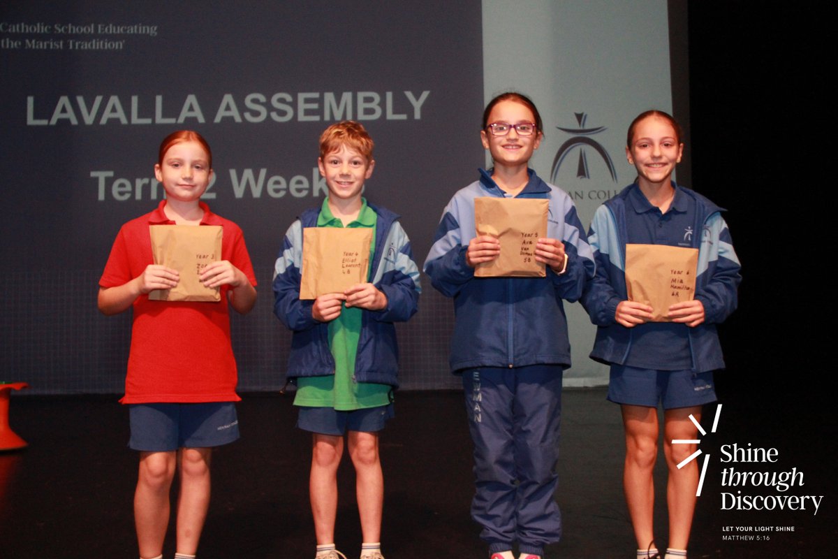 Celebrating the wonderful achievements of our Y3-6 students at today's assembly. Congratulations Zoe, Elliot, Ava &amp; Mia for receiving a Library Award - for creating a new cover for your favourite book #shinethroughdiscovery #Create #Celebrate #lovetolearn <a href="/mitchxtgt/">Mitchell Bristow</a> <a href="/KWarchomij/">Kate Warchomij</a>