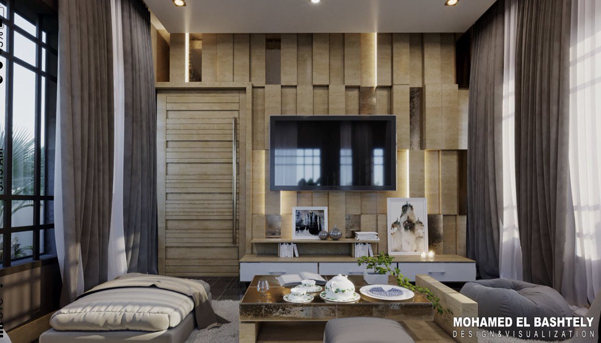 فن معماري on Twitter "تصميم ملحق شباب نمط معاصر 👌…