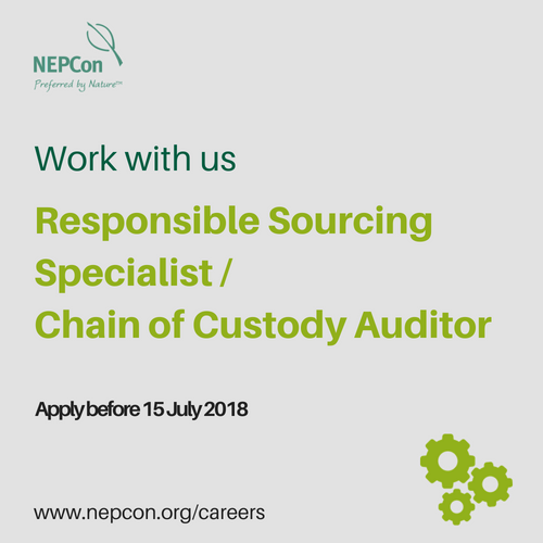 We are looking to hire an experienced and enthusiastic professional to support the provision of our LegalSource and #ResponsibleSource services in #China. Read more about the role and apply here: nepcon.org/careers/respon… #timber #legaltimber #supplychain #chainofcustody #sourcing