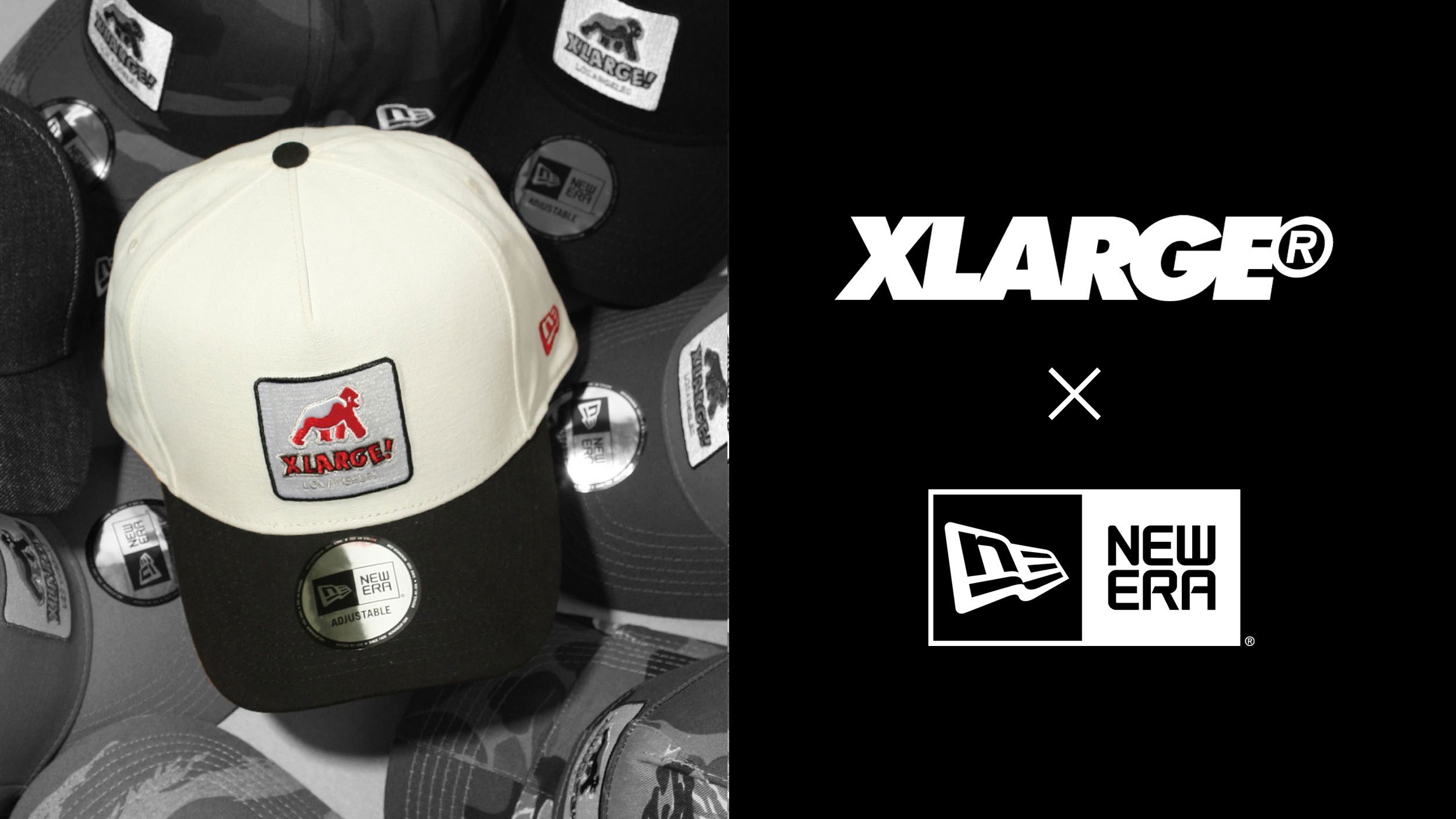 XLARGE×NEWERA WALKING APE SNAPBACK CAP3