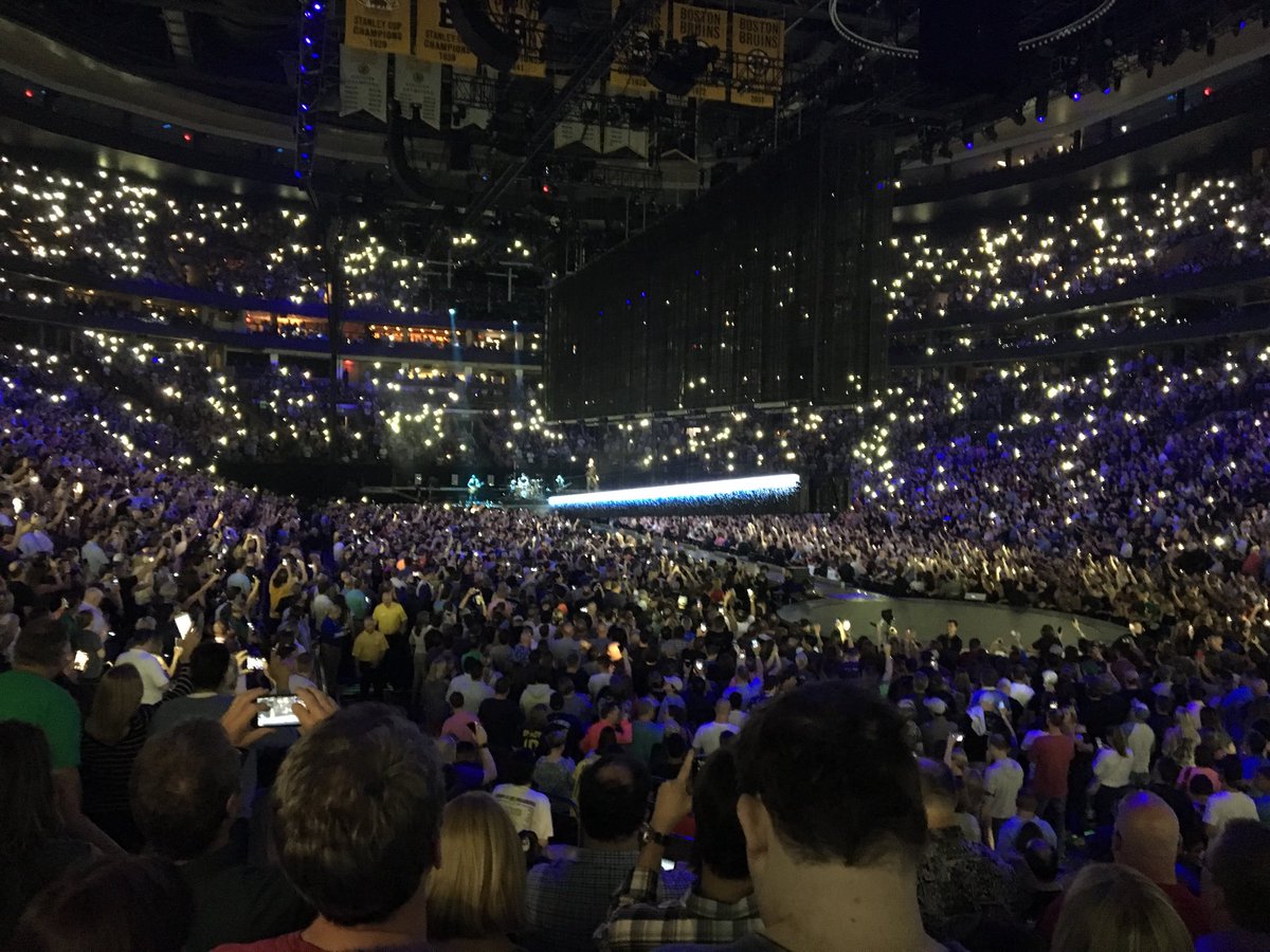 U2 came to TD Garden and church broke out! #loveisallwehaveleft