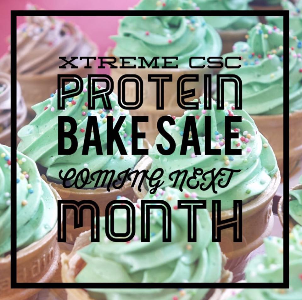 📣Coming next month to Xtreme CSC📣 Stay tuned for dates &amp; more delicious information! 💪🏻☺️ Team Xtreme 💪🏻#xtremecsc #bakesale #cheltenhamevents #cheltenham #gym #fitness #cakes #treats