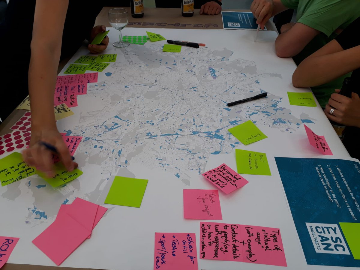 teresapontini's tweet photo. #Berlin #makecity #workshop #cityscan #beautifulmaps #opendata platform for mapping possibilities. What does it mean to reactivate a space for social projects? Which kind of datas do we need to map? https://t.co/zF9tA0baX8