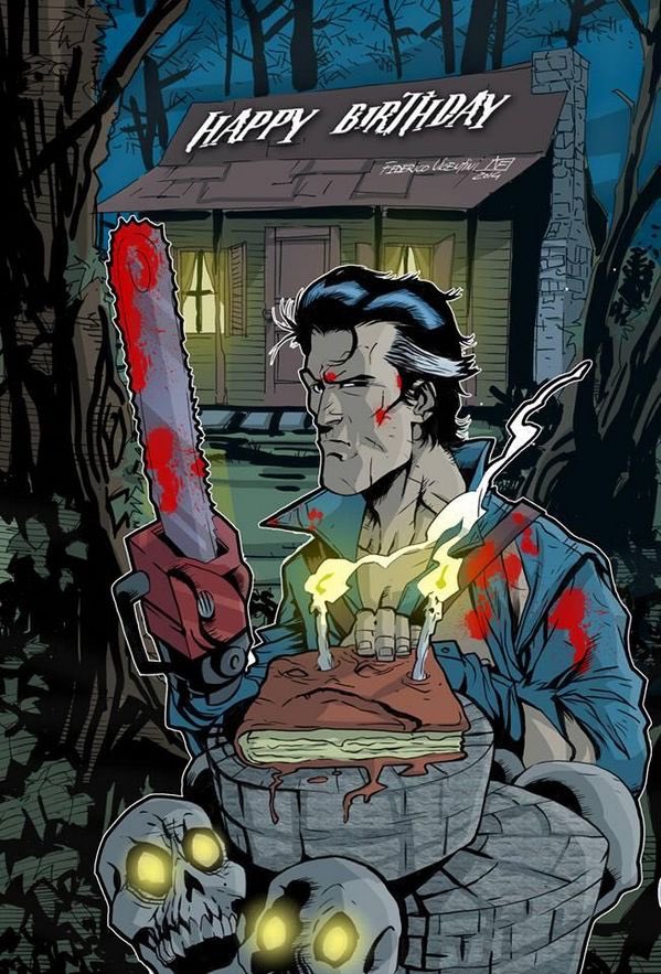 Happy 60th Birthday to the grooviest of them all, Mr Bruce Campbell   