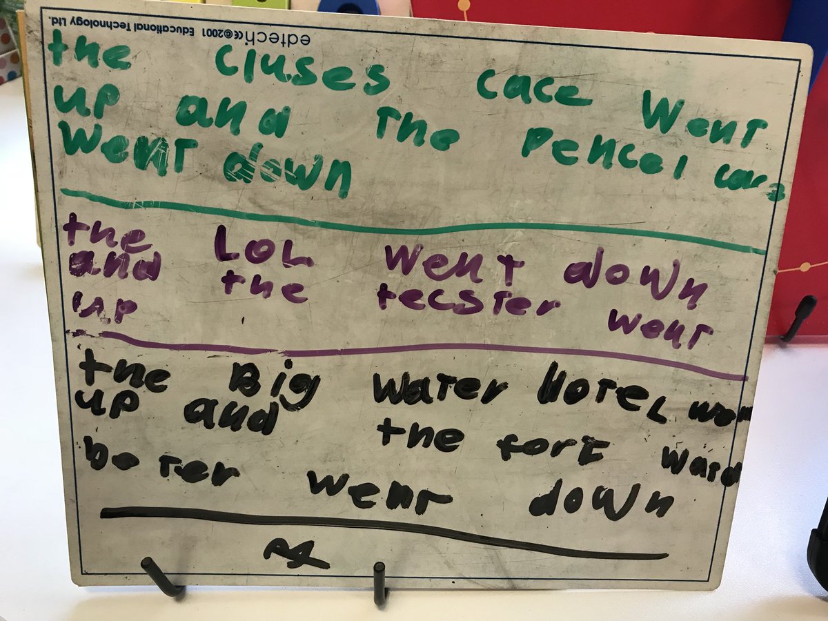 when one of your year 1 students spends her golden time (free play) using pan balances and measuring different items after the lesson you taught! don’t miss the added “i like mass and mrs king” hahaha #ACUEDU_p