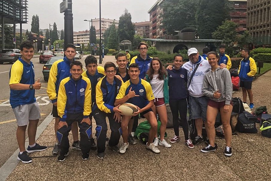 Representación del @realoviedorugby <a href="/ROrugbyfem/">ROR Femenino</a> en la selección de <a href="/rugbyasturias/">𝚁𝚞𝚐𝚋𝚢𝙰𝚜𝚝𝚞𝚛𝚒𝚊𝚜</a>  para el #CESArugby de #Rugby7.
