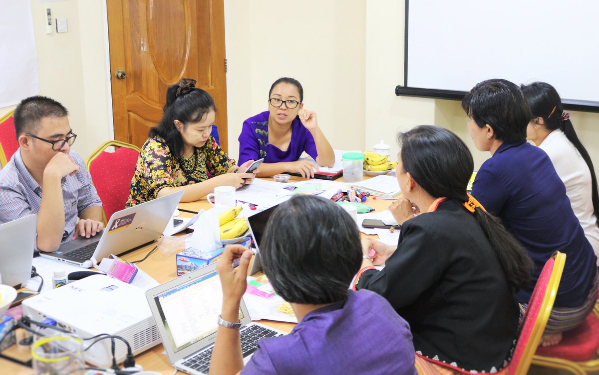 AGIPPMyanmar's tweet photo. AGIPP successfully held a meeting for work plan development from 19th to 20th of June at AGIPP’ office, Yangon. Committee members of 7 AGIPP’s partner organizations and networks from Yangon, Kachin, Mon and Shan states and secretariat team joined the meeting. https://t.co/Kw39sWSl2E