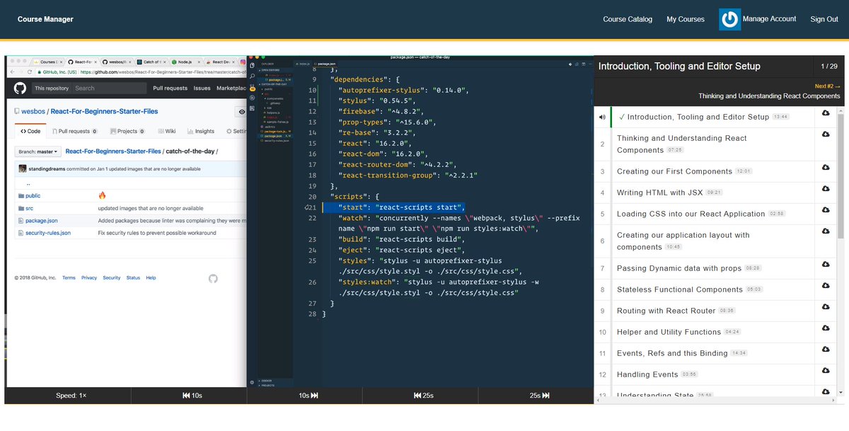 SidoMee's tweet image. #ReactForBeginners C&apos;est parti!!🤗#100DaysOfCode #CodeNewbie