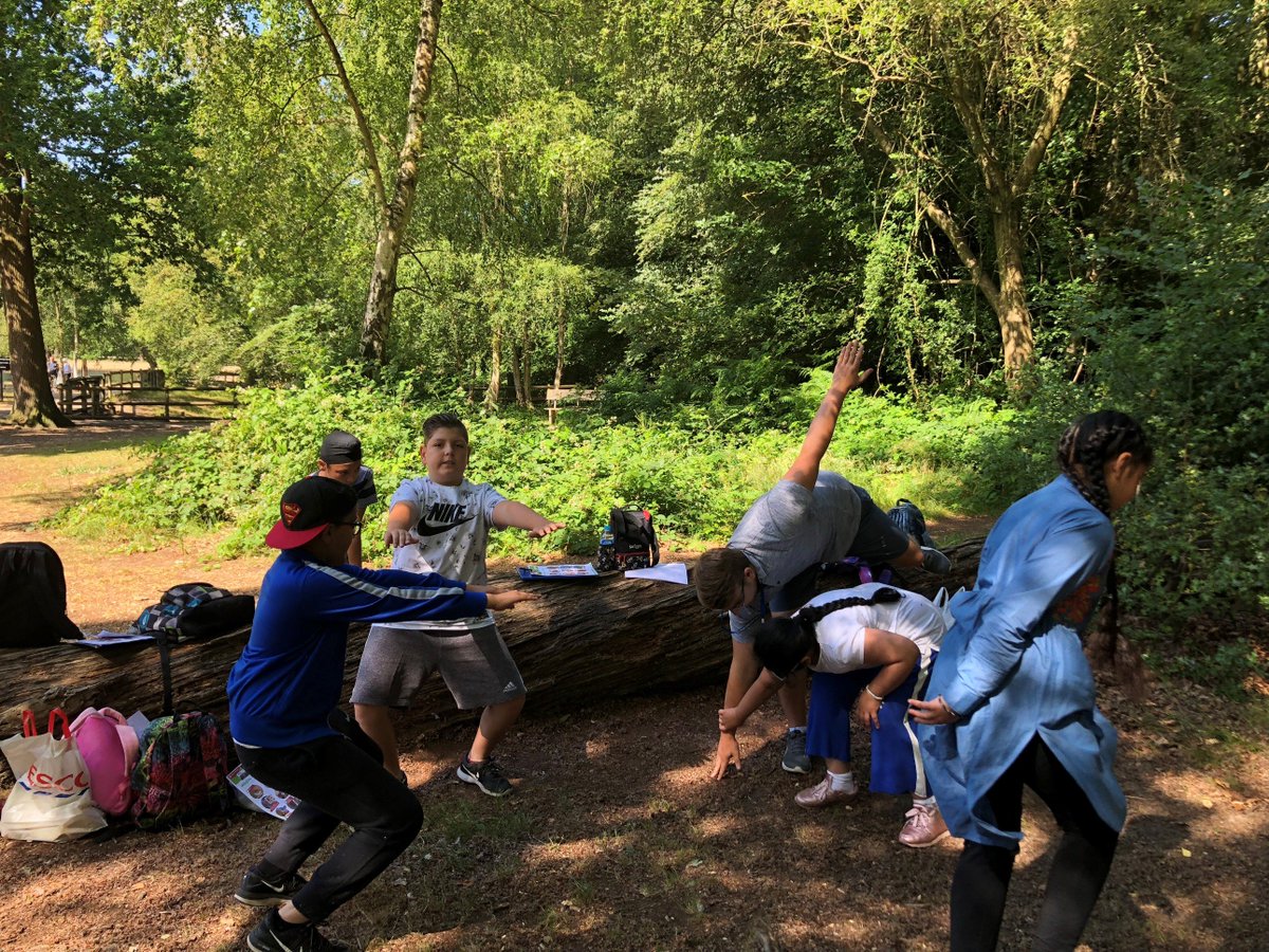 WexhamPS's tweet photo. Orienteering, a blind folded walk and a run through the park. Just another day at @WexhamPS for Year 6 :) . #multiskilled #activitycentral #funtimes https://t.co/bfxatopHEn