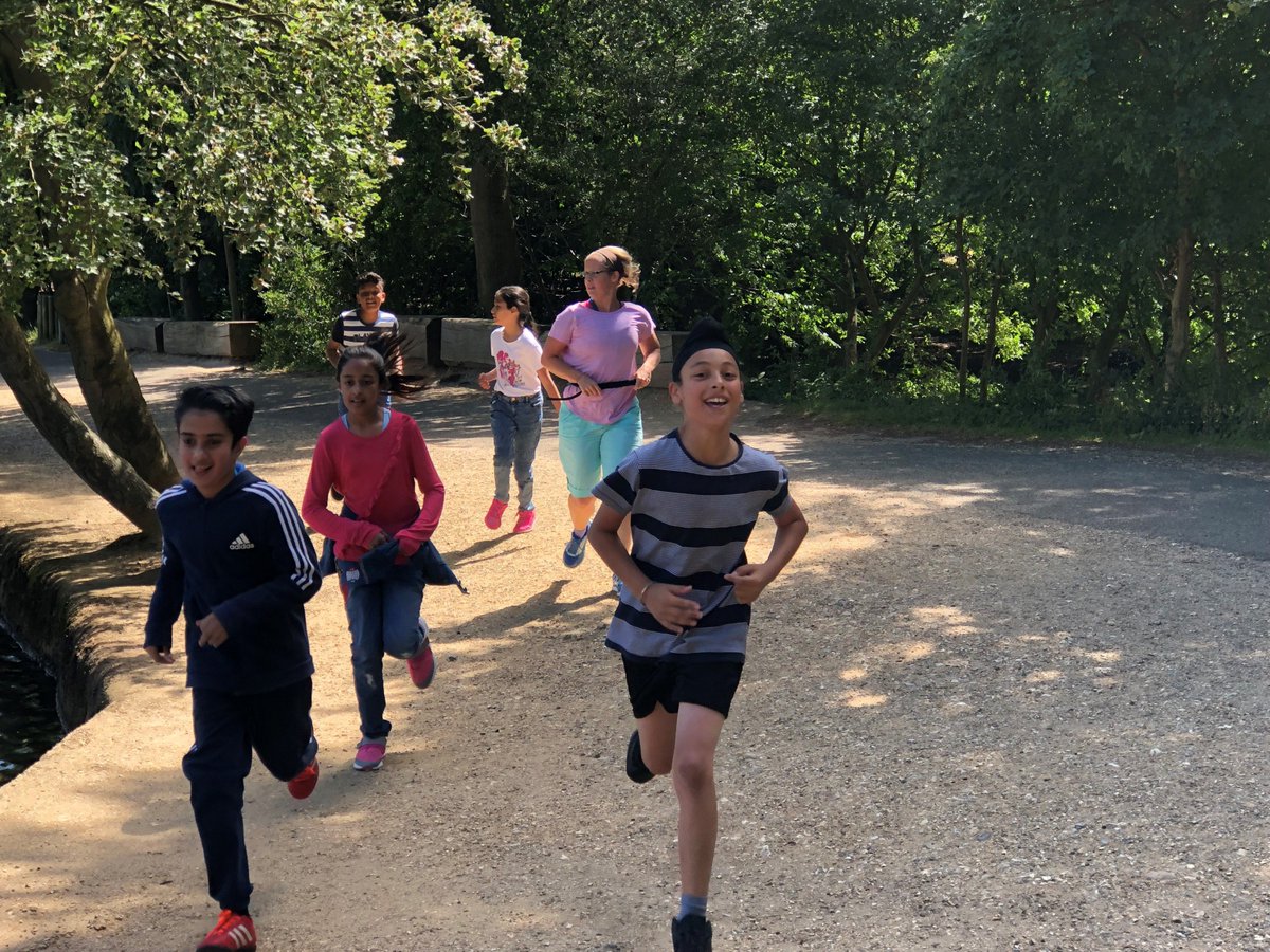 WexhamPS's tweet photo. Orienteering, a blind folded walk and a run through the park. Just another day at @WexhamPS for Year 6 :) . #multiskilled #activitycentral #funtimes https://t.co/bfxatopHEn