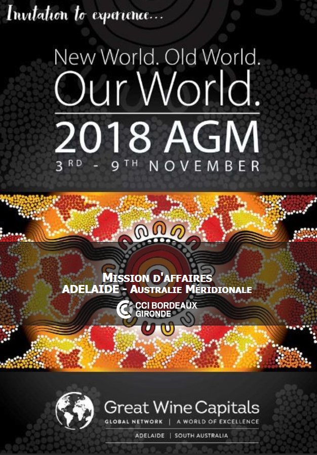 Pros du #tourisme du #vin et de la #Winetech il est encore temps de s'inscrire à notre mission exploratoire à Adelaide !
Objectif : benchmark des bonnes pratiques en matière d'#oenotourisme , #MarketingDigital et organisation de la filière vin!   
 
 ➡️ bit.ly/AdelaideSO2018…