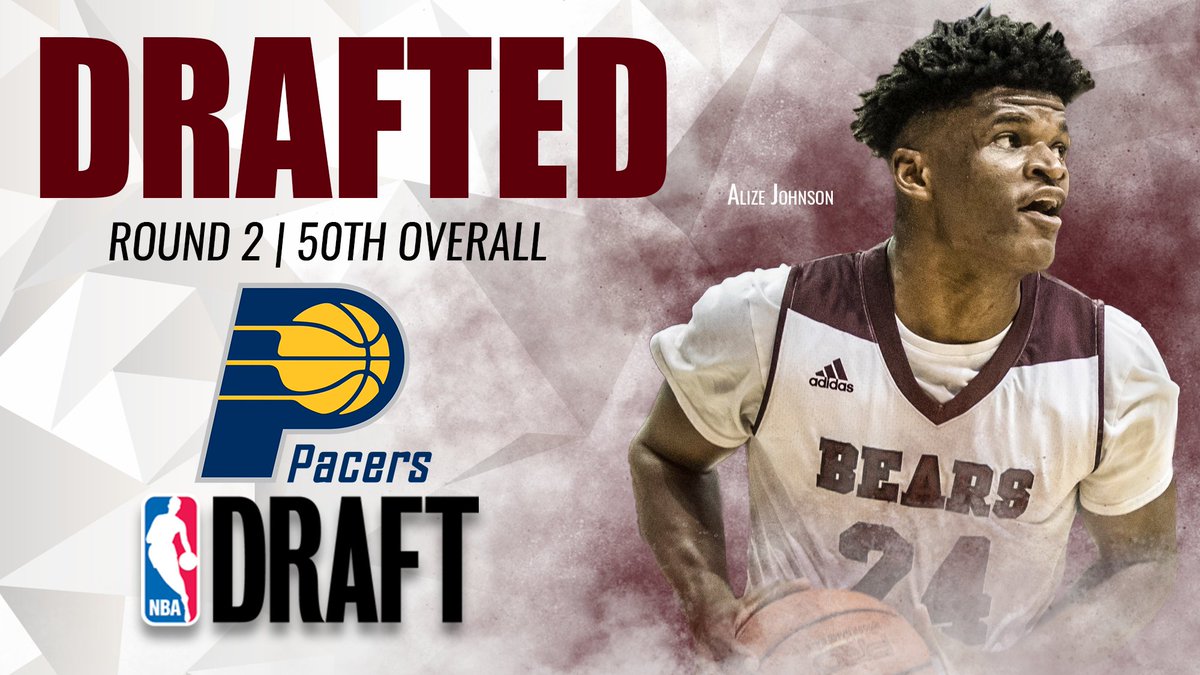 Heading to Indy!

<a href="/AlizeJohnson/">Alize Johnson</a> is taken 50th overall to the Indiana Pacers!

#MSUBears #NBADraft