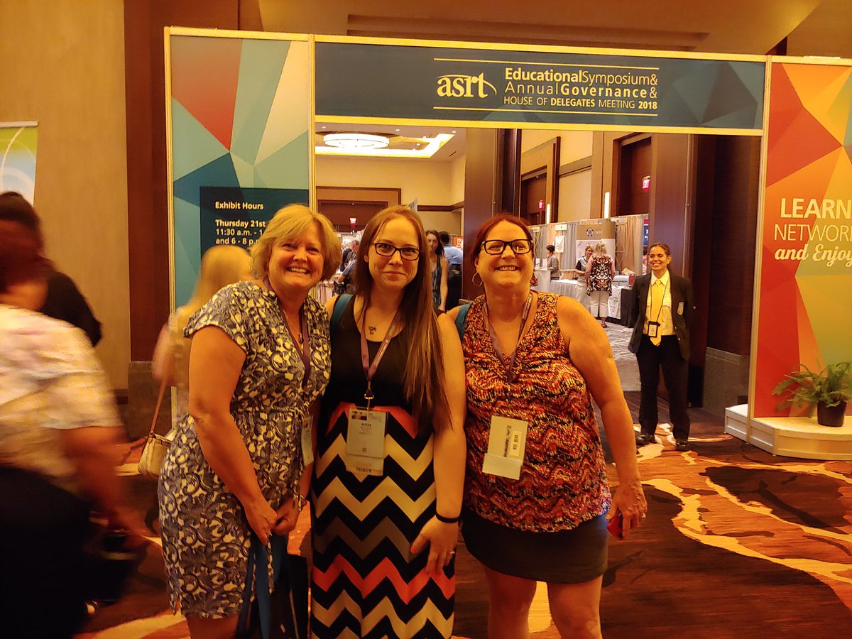 NHSRT1's tweet photo. Meet and greet! #ASRT18. #onlyatasrt #nhsrt #educationalsymposium https://t.co/vGBTclAj9P