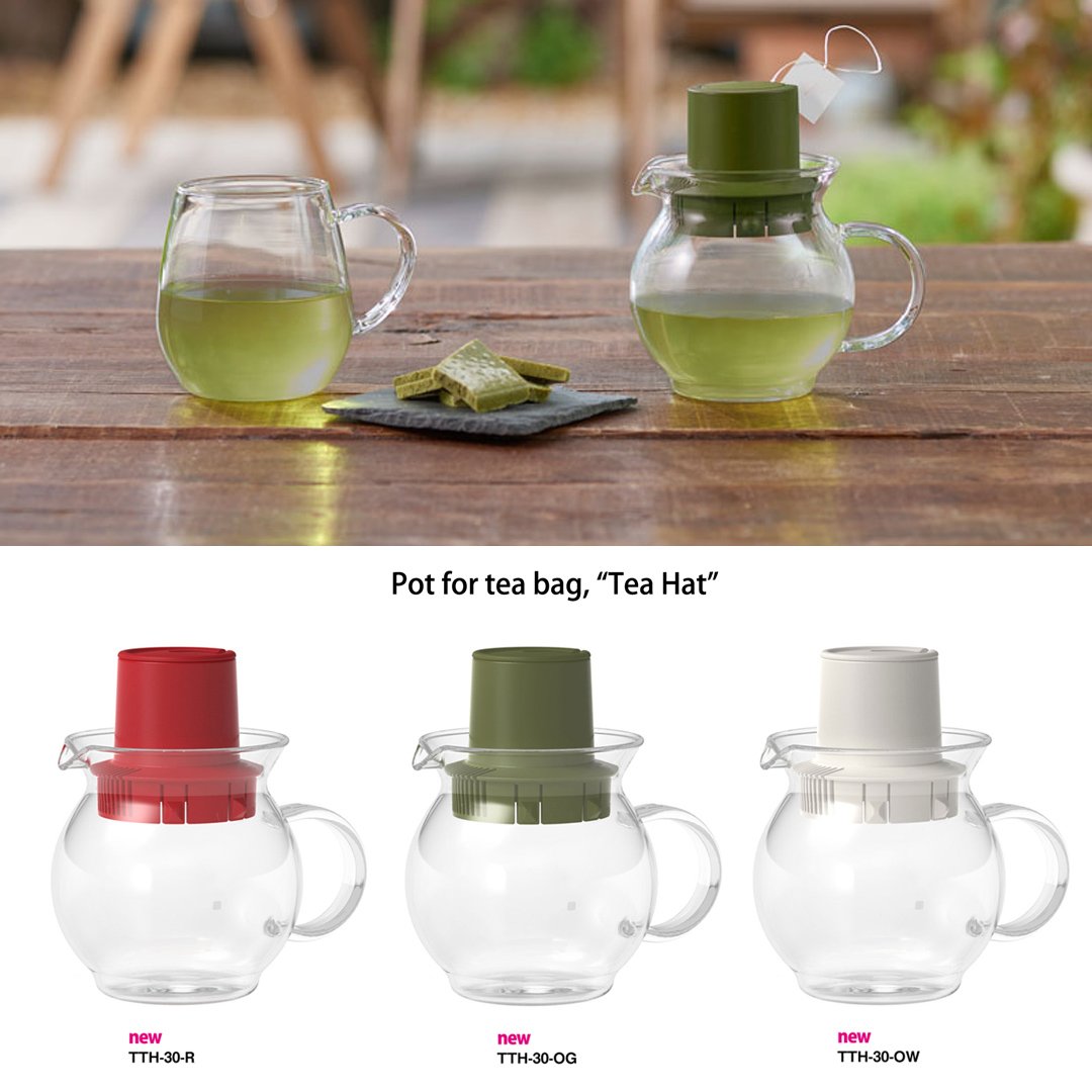 HarioHongKong on Twitter "HARIO Pot for tea bag, "Tea Hat" TTH30R