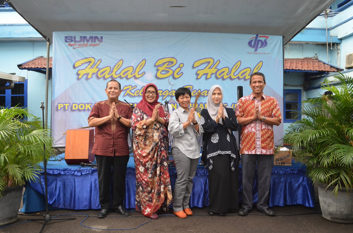 Halal bi Halal Keluarga Besar PT. Dok dan Perkapalan Surabaya (Persero) 👉 dok-sby.id/main/index.php…