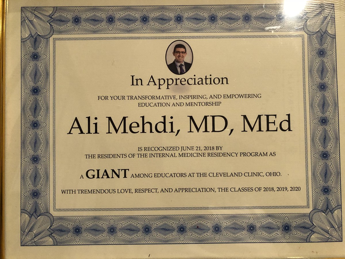 AliMehdiMD's tweet image. Literally brought to tears by an amazing gesture by our residents! This certificate means the world to me!!! #thankyou Beautiful touch with the customized coffee tin!! They know me very well #lovejava @CCF_IMCHIEFS