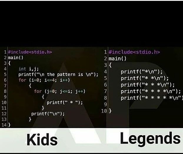 TechsoftW's tweet image. Kids vs legends coding true or not?Tell me in comment #kidsvslegends #codelevel #engineer #techsoft #developing
