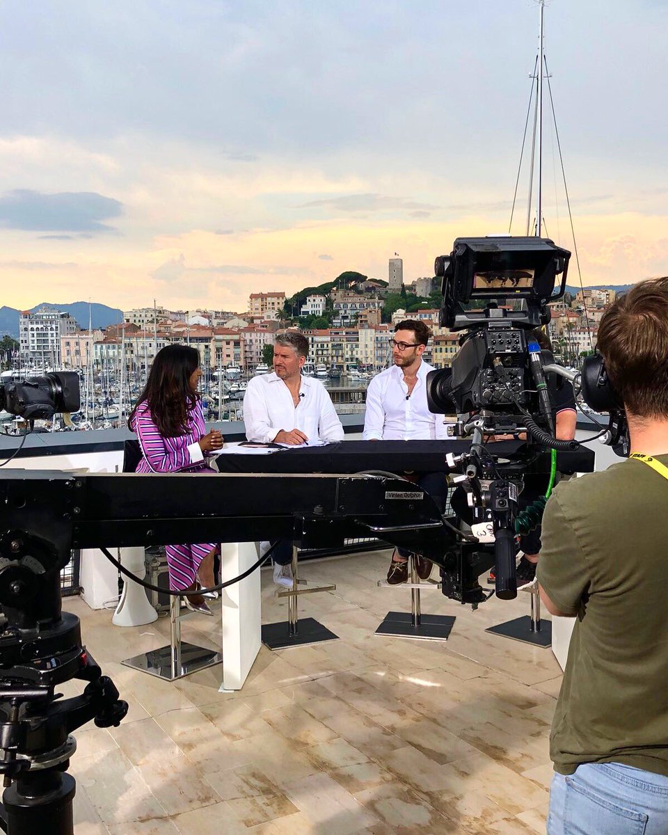 The judging for <a href="/Cannes_Lions/">LIONS | The Home of Creativity</a> is officially finished! Our CEO <a href="/AnthonySvirskis/">Anthony Svirskis</a> is out enjoying the sunshine, starting on a rooftop with an interview for #CannesTV. ☀️😎 #CannesLions2018