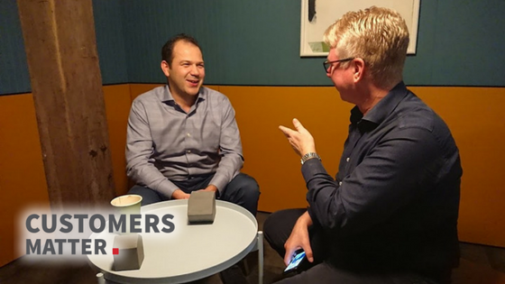 KomosionDigital's tweet photo. Komosion's John O'Neill talking with Antonluigi Gozzi (known as Gigi), co-founder of LiveHire, this morning for our latest Customers Matter podcast episode.

With the future of work dramatically shifting, Gigi discusses how his company is adapting. Stay tuned! https://t.co/Ix4edlGBbD