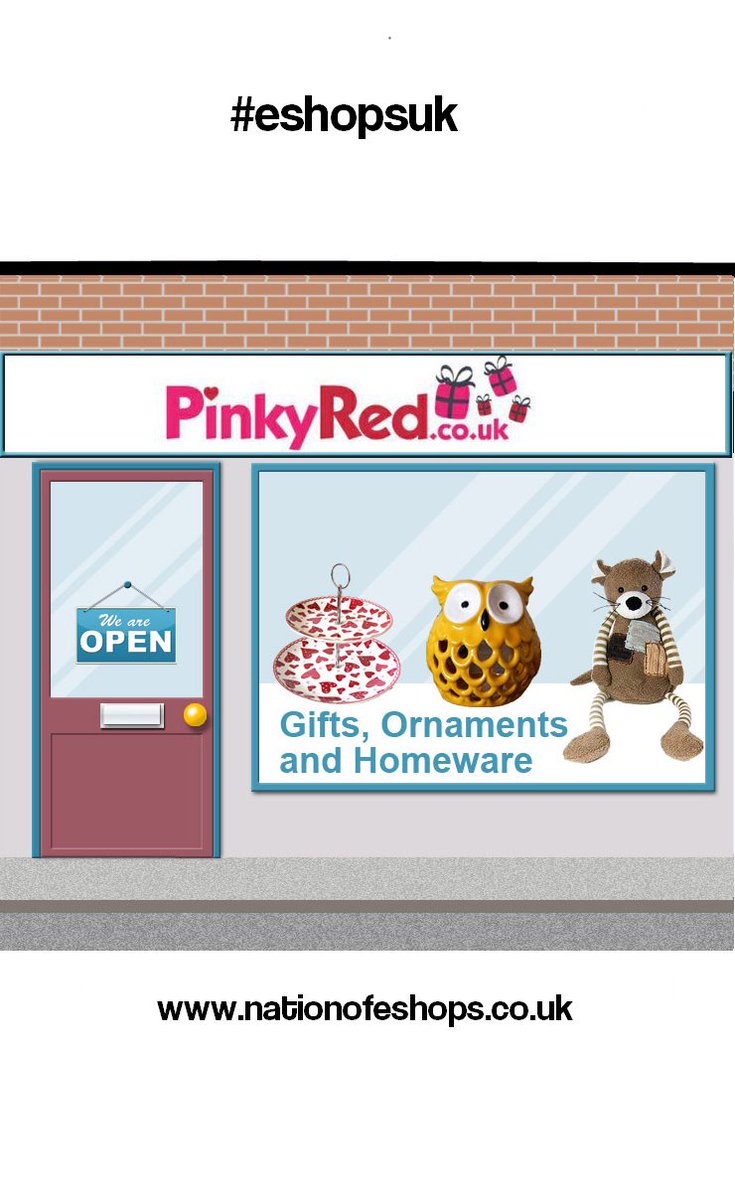 Shop online in 2018  visit PinkyRed for #Ornaments #Homeware #Gifts <a href="/PinkyRedUk/">PinkyRed</a>  A valued member on <a href="/nationofeshops/">nationofeshopkeepers</a> New High Street #eshopsUK nationofeshops.co.uk/onlinehighst/g…  #GiftIdeas
