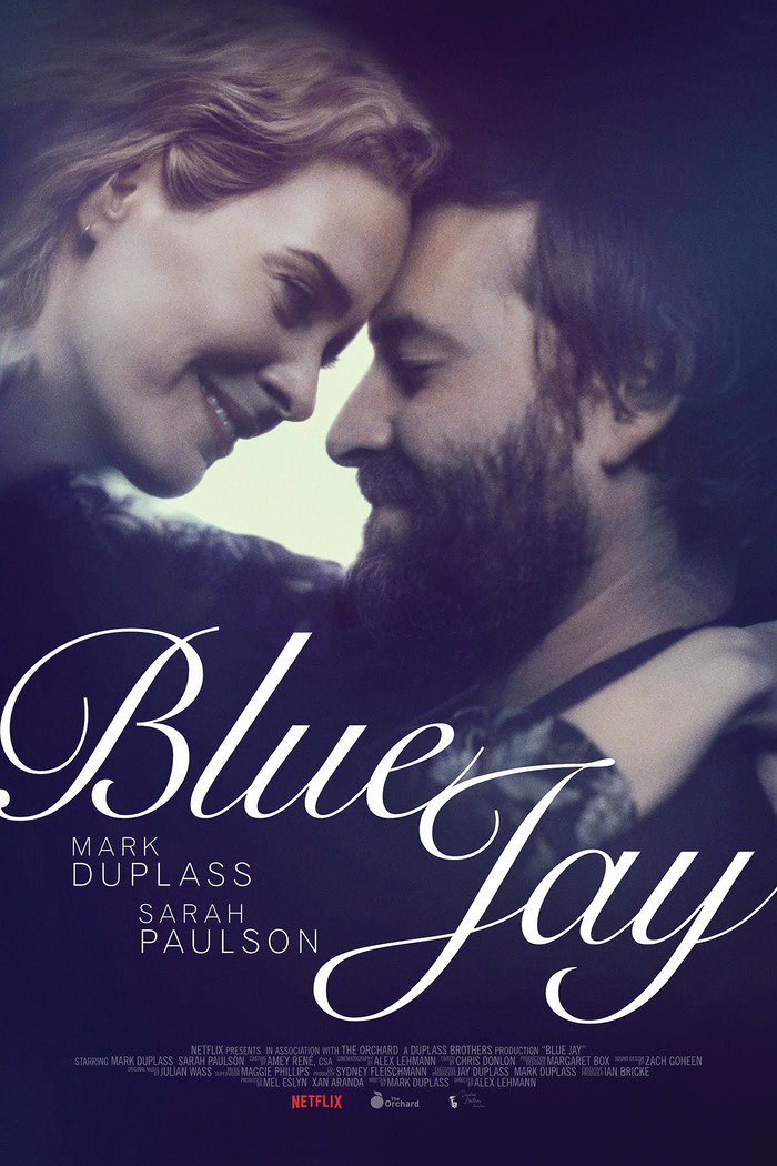 Of all the things I've made, I think BLUE JAY might be the closest to my heart. It's a tiny black & white film I made with the indomitable @MsSarahPaulson. It's on @netflix worldwide if you wanna watch. Thx.