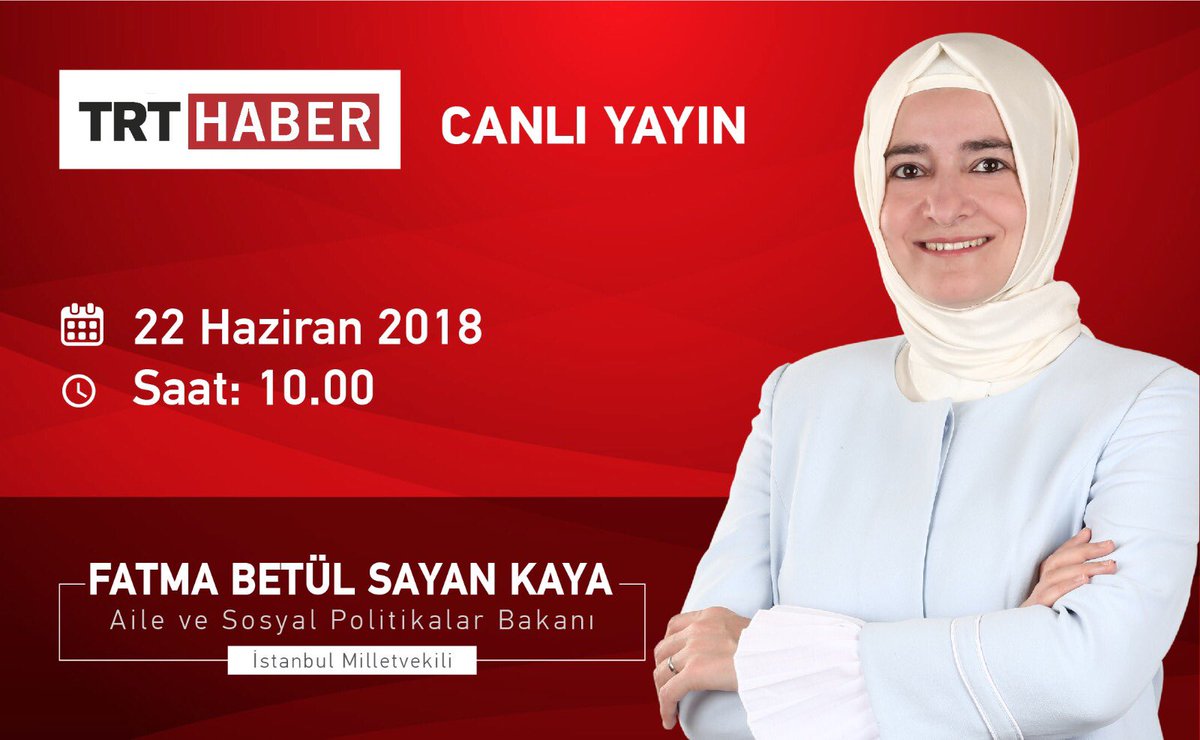 drbetulsayan's tweet photo. Bu sabah saat 10.00'da @trthaber canlı yayınının konuğu olacağız. 

#VakitTürkiyeVakti https://t.co/ov7vfXk1ij
