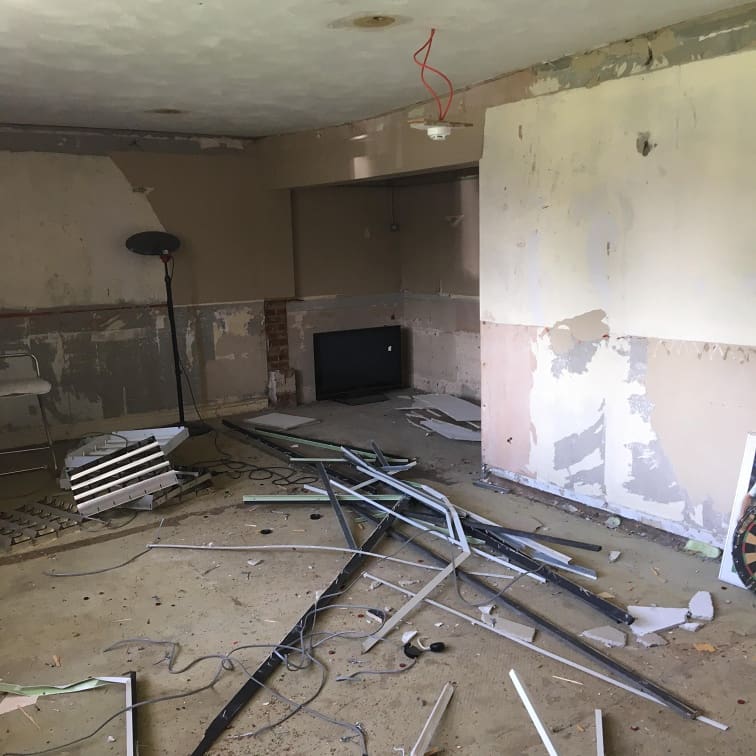 CLSRFC_Sponsor's tweet photo. The clubhouse is bearly recognisable ahead of the #NatWest #Rugby #Force weekend.  Looking forward to seeing the end result. Keep an eye on our website for photos https://t.co/CxTzD6yRgm https://t.co/PmYdQPB3Dr