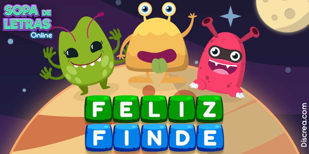 discreasoft's tweet photo. ¡#FelizFinde amigos!
¿Habéis jugado ya a Sopa de Letras Online? 🔍🔠
➡️iOS
https://t.co/3zOuxqkBNo

➡️Android
https://t.co/YVXQ3LVKjA

#puzzle #palabras #sopadeletras #juego #juegos #móvil #buscar #android #ios #smartphone #JuegosPuzzle #destacado #multijugador #gemas #niños https://t.co/FSf11Z2Wf3