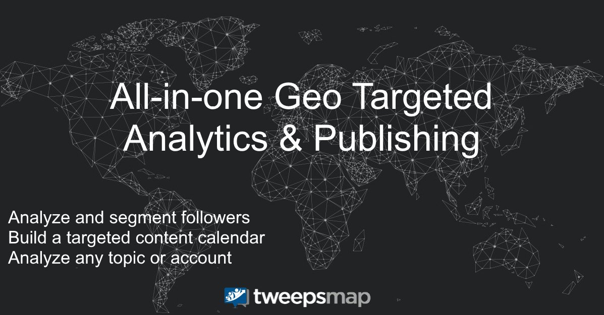 RussSL's tweet image. #tweepsmap: #Analysis of @RussSL #Followers - #Map ! buff.ly/2lpWkbT buff.ly/2lr2mcv