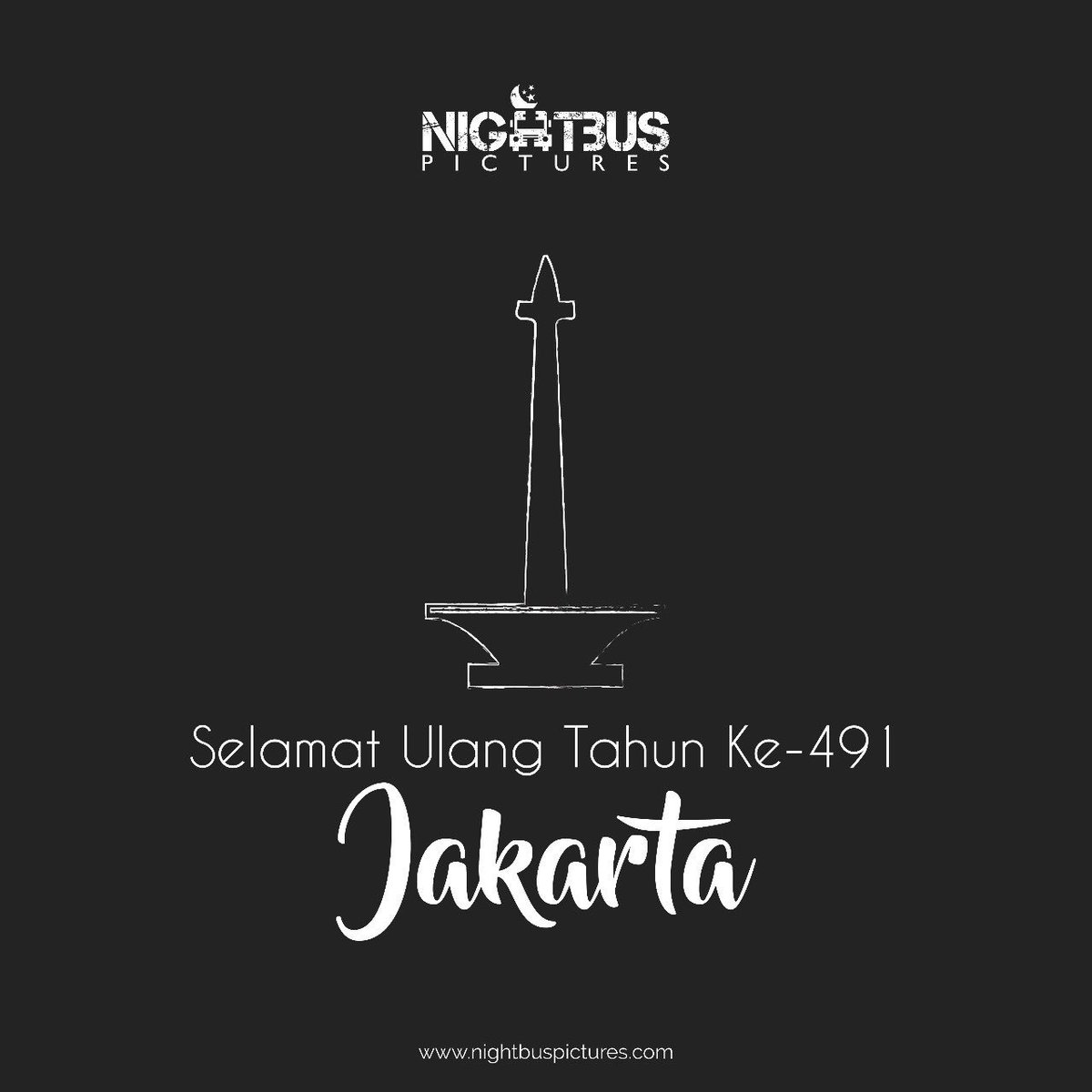 Selamat ulang tahun Ibu Kota Negara DKI Jakarta ke 491
Semoga kedepannya menjadi kota yang semakin baik , semakin aman dan nyaman untuk warganya

#HUTJakarta #HUTDKI491 #DKI491 #NightBusPictures #NightBusJourney