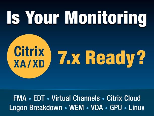 eGInnovations's tweet image. Is your monitoring #Citrix #XenApp &amp;amp; #XenDesktop 7.x Ready? XA/XD 7.x has evolved to include new architecture, protocols, and functionalities. Join this #CitrixReady webinar and learn how to build a customized monitoring strategy for 7.x: citrixready.citrix.com/program/webina…
